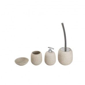 Set de accesorii pentru baie Metaform AFRA Sand