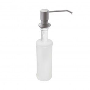 Dozator detergent lichid incastrabil LAVEO OKD230T, argintiu satinat