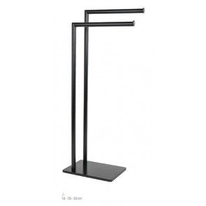 Stand vertical pentru prosoape Metaform ZERO 101N66001, negru